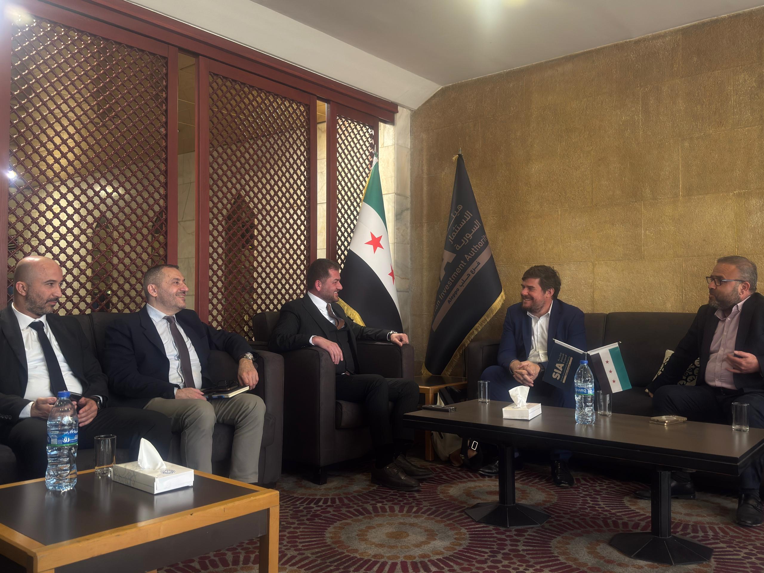 متابعة تنفيذ مشروع المشفى التخصصي في حي المشارقة بحلب