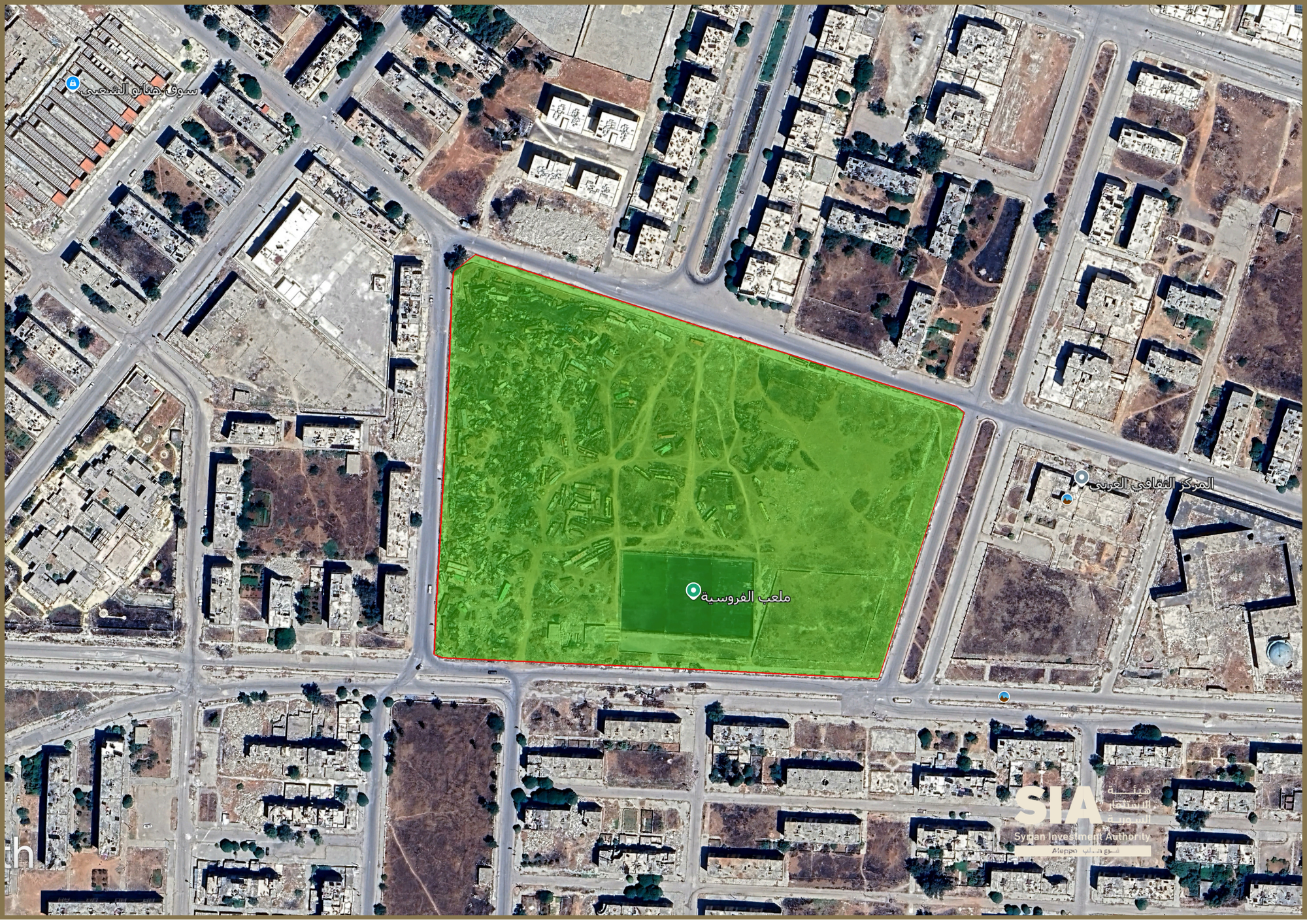 مشروع مدينة رياضية (مساكن هنانو)